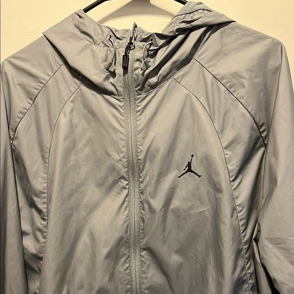 Jordan Gray Windbreaker Jacket